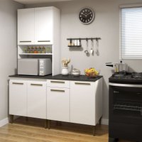 Cozinha Completa Niterói 6 Portas 1 Gaveta Kaiki Móveis