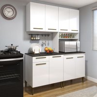 Cozinha Completa Ipanema 8 Portas 1 Gaveta Kaiki Móveis