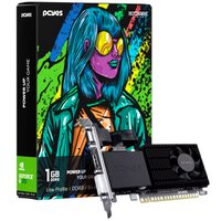 Placa de Vídeo Pcyes GeForce G210,1GB, DDR3, 64BITS, Low Profile