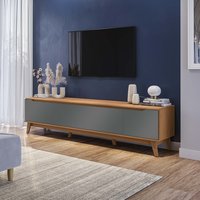 Rack Kappesberg 3 Portas Canela/Chumbo 218cm