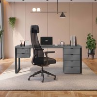 Gaveteiro Kappesberg 4 Gavetas Office Platinum 46cm
