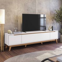 Rack Kappesberg 3 Portas Branco 218cm