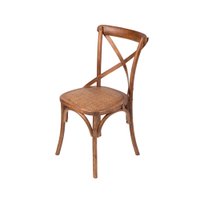 Cadeira OR-1150 em Madeira e Assento em Rattan OR Design