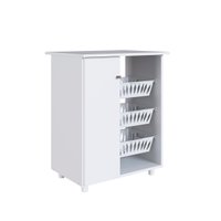 Balcão Cozinha Genialflex Lucy Fruteira Forno Branco