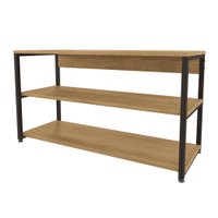 Sapateira Industrial 3 Prateleiras 88 cm LI020 Freijo Preto Fosco KPB