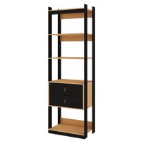 Guarda Roupa Closet Genialflex Gaveteiro Preto