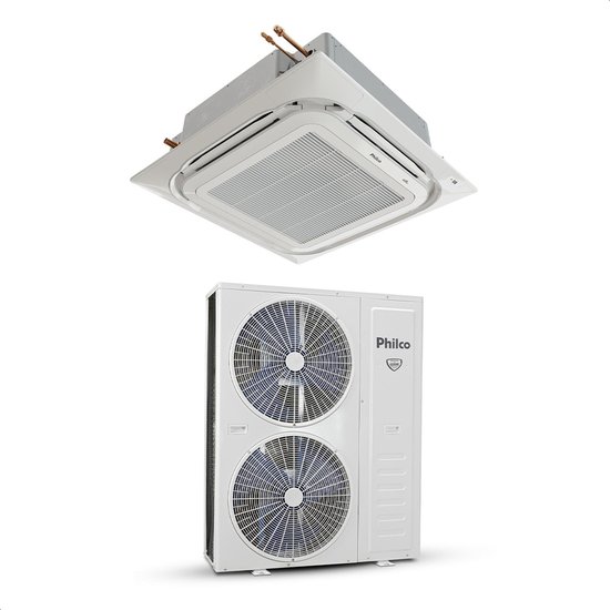 Ar Condicionado Split Cassete Inverter R-32 - Philco - 55000 Btus - Frio - 220V Monofásico