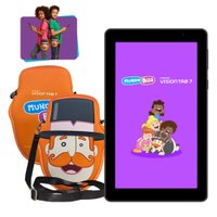 Tablet Positivo Vision TAB 7 Mundo Bita + Capa e Bolsa - Octa-Core 3GB RAM 64GB Android 14 Go Wi-Fi Tela 7” IPS - Preto