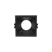 Spot de Embutir Recuado Taschibra Piazza MR16 GU10 Quadrado Bivolt Preto 15090376