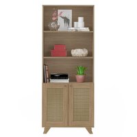Estante 2 Portas 3 Nichos 172X70 4709 Carvalho ARLY