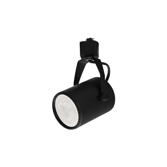 Spot Direcionável para Trilho Eletrificado Taschibra Classic Redondo Par 20 E27 Bivolt Preto 15090443