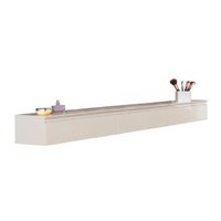 Penteadeira Suspensa 3 Gavetas 2,17m Aspen Off White EDN