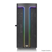Gabinete Thermaltake gamer H590 TG Black/SPCC/TG LS-CA-1X4