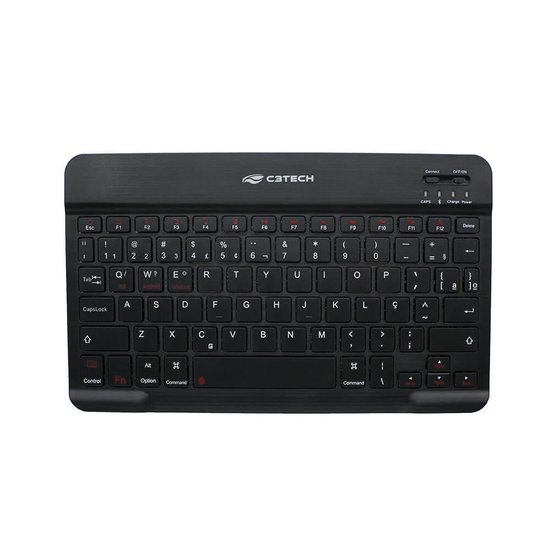 Teclado USB Mini C3Tech K-BT40BK