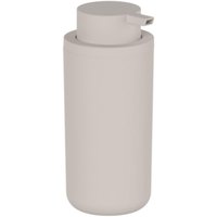 Saboneteira Dispenser Parede 500ml Bege Eleve Sabonete Liquido Ou Banheiro