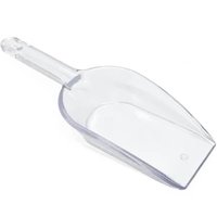 Kit 24 Pás para Gelo 23cm Plástico Transparente Cinquetti Drink Festa Bar Pegador Multiuso