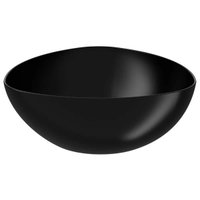 25 Saladeiras Triangulares 3,5L Tigelas Plástico Pretas Coza Restaurantes Lancherias