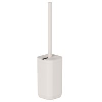 Escova Sanitária 10x30cm Bege Aura Ou Lavatina Suporte Piso Parede Banheiro Vaso