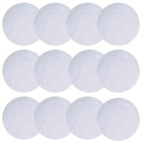 Kit 12 Pratos para Pão Tramontina Porcelana 16cm Sophia Branco Cupê Mesa Posta