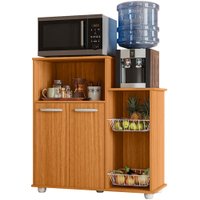 Balcão Fruteira Para Cozinha 2 Portas 91 cm Solle Freijo PLN