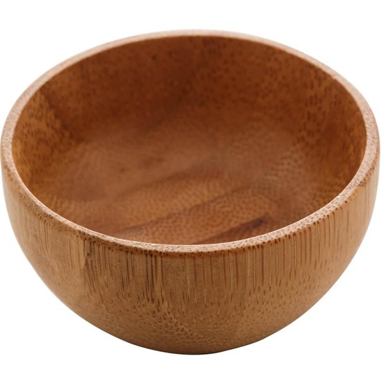 Kit 60 Bowls Molheiras 50ml de Bambu Pequenos para Hotel Restaurante Verona Lyor