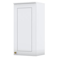 Armario Aereo 1 Porta MDF 40 cm Americana C364 Branco Henn