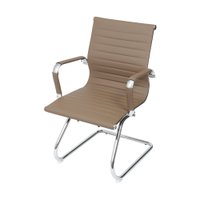 Cadeira OR-3301 em Corino com Base Fixa OR Design