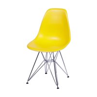 Cadeira OR-1102 em Polipropileno com Base Cromada OR Design