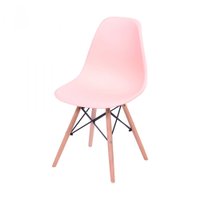 Cadeira OR-1102B em Polipropileno com Base de Madeira OR Design - Tiffany