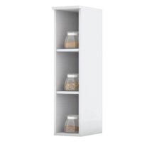 Armario Aereo Com Nicho MDF 20 cm Americana C360 Branco Henn
