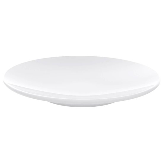Kit 6 Prato de Sobremesa Porcelana 16cm Tramontina Sophia Branco Mesa Posta