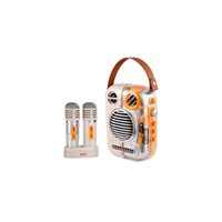 Caixa de som Divoom 5.0 bluetooth 50W Spark-Pro branca