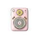 Caixa de som Divoom 5.0 Bluetooth 4,5W Beetles-FM rosa pink
