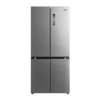 Refrigerador Midea French Door Inverter Quattro 482 Litros Inox MD-RF556 - 127 Volts