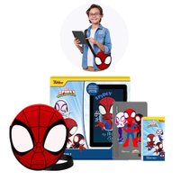 Tablet Positivo Vision Tab 7 Spidey - Octa-Core 3GB RAM 64GB, 7” IPS, Android 14  Go, Wi-fi - Capa e Bolsa - Preto