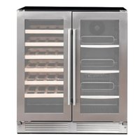 Adega e Beer Center Cuisinart Arkton 75cm 190 litros Inox 220V - 4093841012