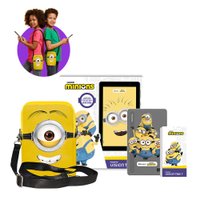 Tablet Positivo Vision Tab 7 Minions - Octa-Core 3GB RAM 64GB, 7” IPS, Android 14  Go, Wi-fi - Capa e Bolsa - Preto