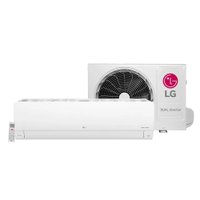 Ar Condicionado Split Hi Wall Inverter LG Dual Compact +IA R-32 12000 BTU/h Frio S3NQ12JAQAL.EB2GAM1 - 220 Volts