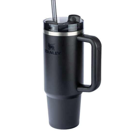Garrafa Térmica Quencher Black Inox 1,18L Stanley Preta