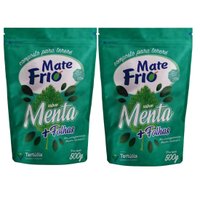 Tereré Mate Frio Menta Tertúlia 500g Kit com 2
