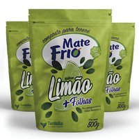 Tereré Mate Frio Limão Tertúlia 500g Kit com 3