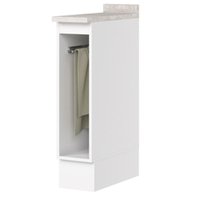 Balcao Porta Toalha Tampo 20cm C362 Americana Branco Calcare Henn