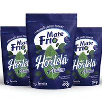 Tereré Mate Frio Hortelã Tertúlia 500g Kit com 3