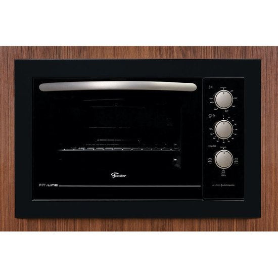 Forno Elétrico de Embutir 48 Litros Fit Line Inox 34493 Fischer