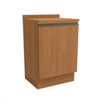 Balcão de Cozinha 60 Cm Mônica 1 Porta Canela - Kappesberg