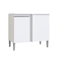 Balcão de Cozinha Athena 1 Porta Branco - Irm Móveis