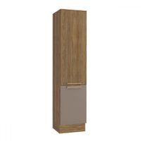 Paneleiro 50 Cm Isabel 2 Portas Nogueira/Fendi - Kappesberg