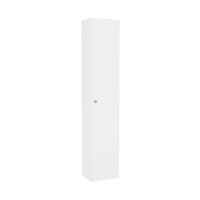 Armário de Lavanderia com 1 Porta e Gancho para Vassouras Multimóveis CR30044 Branco