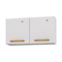 Armário de Cozinha Aéreo de Aço com 2 Portas 70cm Multimóveis CR20357 Branco
