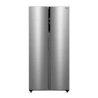 Refrigerador Midea Side By Side 442 Litros MDRS598 - Inox